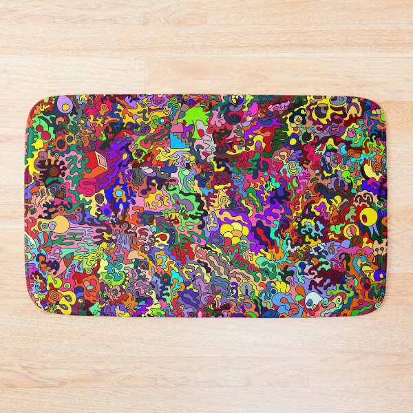 Item preview, Colorful Abstract Doodle Art | Vibrant Swirls and Playful Linework Design designed and sold by Zeddessay.