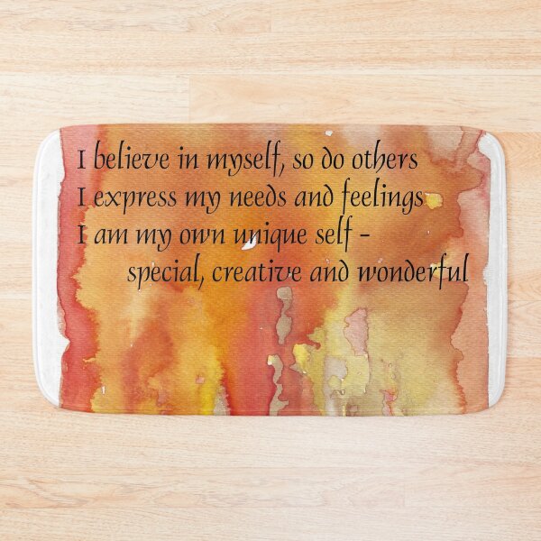 Item preview, Affirmation for SELF-ESTEEM designed and sold by Maree Clarkson .