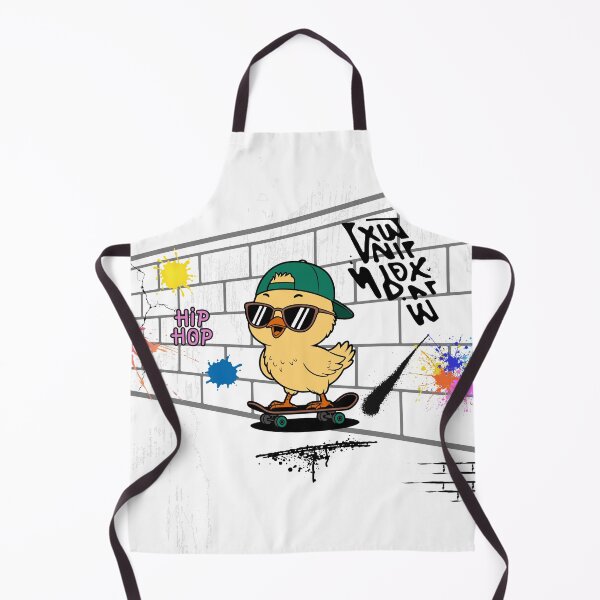 Item preview, Hip Hop Skateboarding Chick – Street Art Style designed and sold by weerayar.