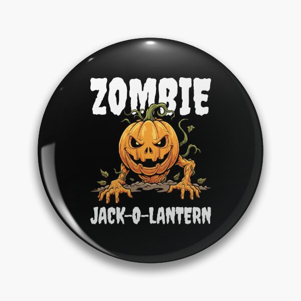 Item preview, ZOMBIE JACK-O-LANTERN - ZOMBIE HALLOWEEN designed and sold by KEF Custom.