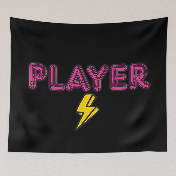 Item preview, Player With Lightning Bolt designed and sold by UNK-Fatigues.
