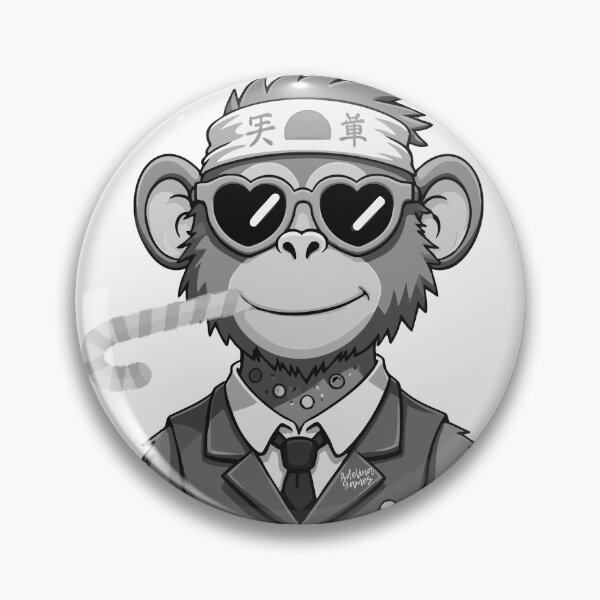 Item preview, Monkey Grey and Happy designed and sold by Adelina Games.