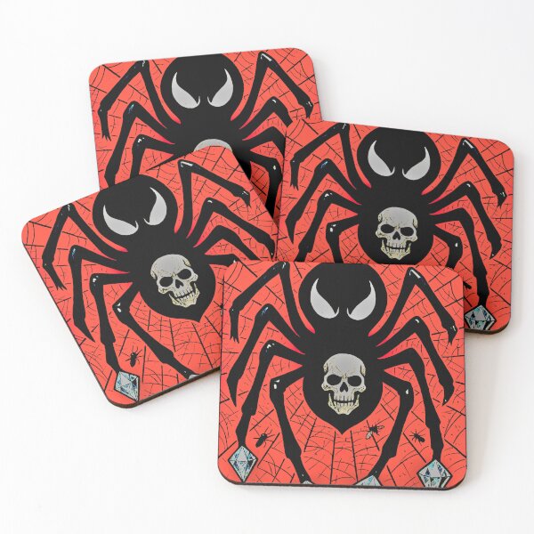 Item preview, red spider diamond tip, tileartwork designed and sold by tileartwork.