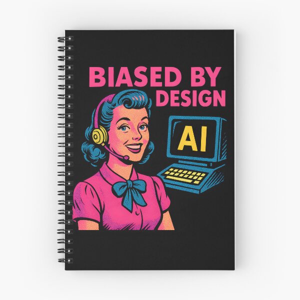 Item preview, Biased by Design – Retro AI  designed and sold by NeonStack.