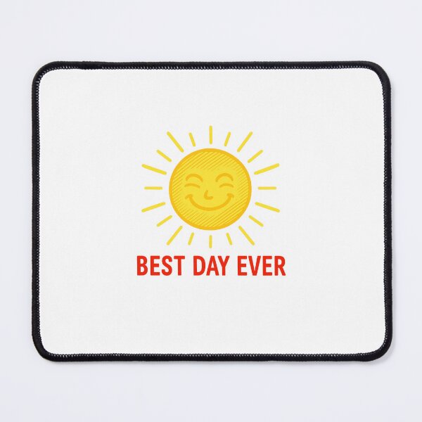 Item preview, Best Day Ever Smiling Sun – Positive Vibes Happy Quote Design designed and sold by Fleetwood1994.