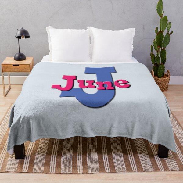 Item preview, J is for June, Girl's/Woman's Name and Initial  designed and sold by CharlottePlaceArt.