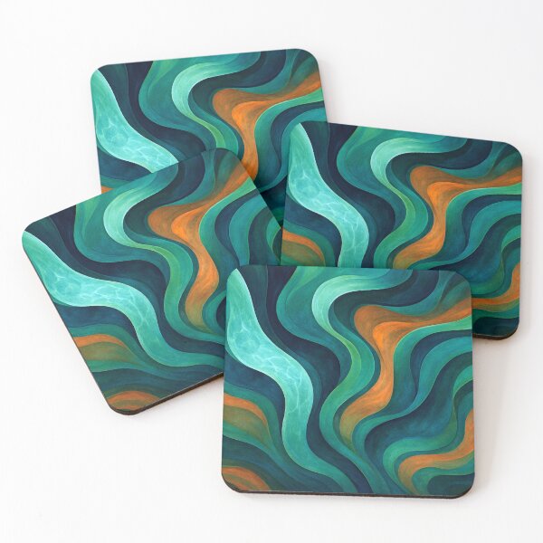 Item preview, Flow of colors in abstract harmony designed and sold by Sigtrix.