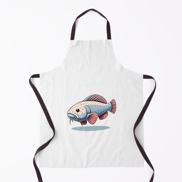 Item preview, Colorful Catfish with Blue and Pink Pattern and Whiskers designed and sold by cave-canvas.