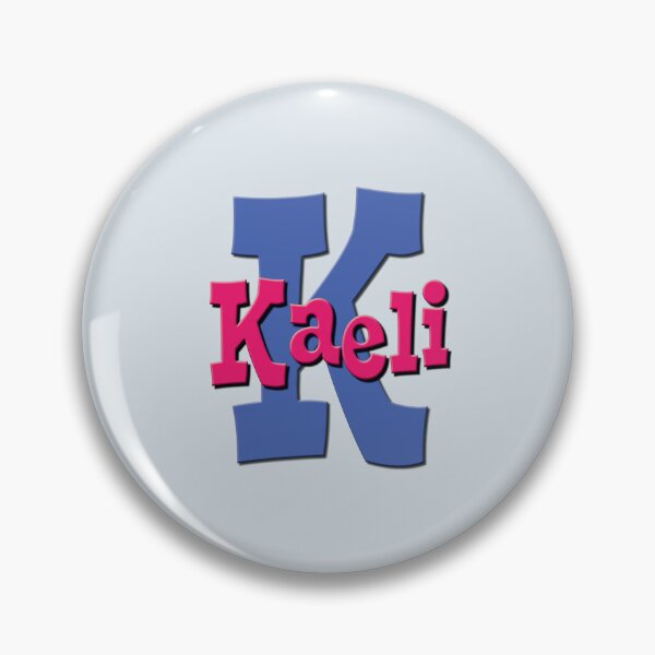 Item preview, K is for Kaeli, Girl's/Woman's Name and Initial  designed and sold by CharlottePlaceArt.