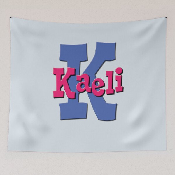 Item preview, K is for Kaeli, Girl's/Woman's Name and Initial  designed and sold by CharlottePlaceArt.