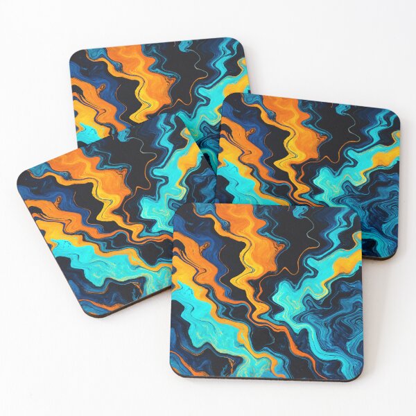 Item preview, Waves dance in colors designed and sold by Sigtrix.