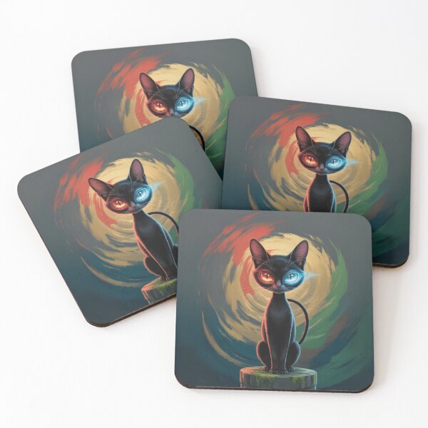 Item preview, Prince of Mystical Darkness – Wise and Protective Feline designed and sold by FusiTink.