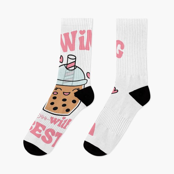 Item preview, Twinning With My Best Tea Kawaii Boba Tea Lover designed and sold by thebest-2studio.