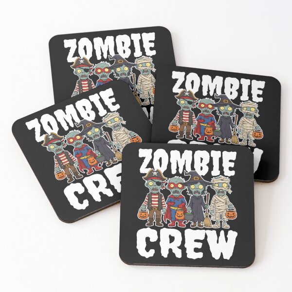 Item preview, ZOMBIE CREW - ZOMBIE HALLOWEEN designed and sold by KEF Custom.