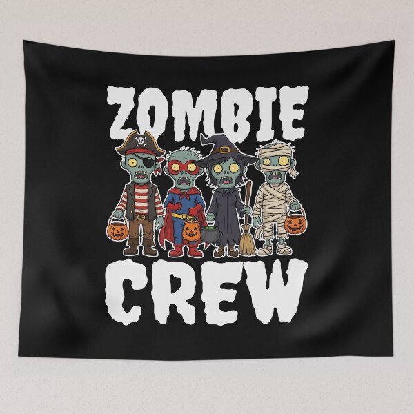 Item preview, ZOMBIE CREW - ZOMBIE HALLOWEEN designed and sold by KEF Custom.