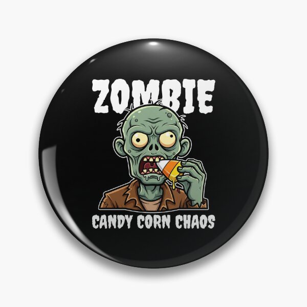 Item preview, ZOMBIE CANDY CORN CHAOS - ZOMBIE HALLOWEEN designed and sold by KEF Custom.