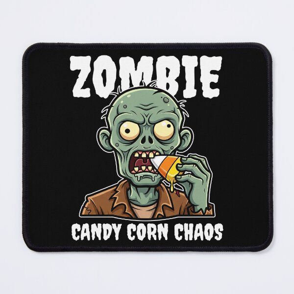 Item preview, ZOMBIE CANDY CORN CHAOS - ZOMBIE HALLOWEEN designed and sold by KEF Custom.