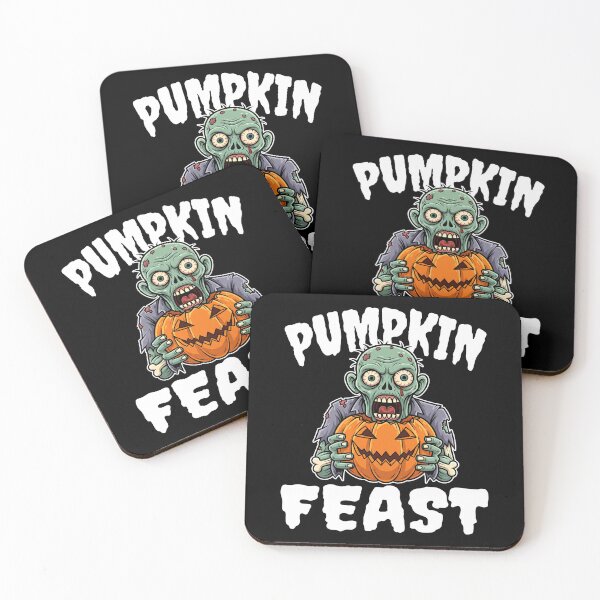 Item preview, PUMPKIN FEAST - ZOMBIE HALLOWEEN designed and sold by KEF Custom.