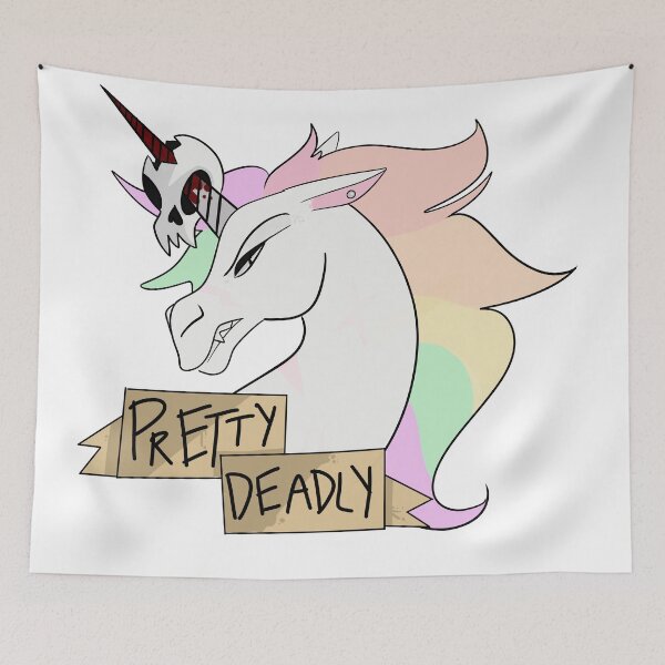 Item preview, Pretty Deadly Unicorn designed and sold by artandstarstuff.