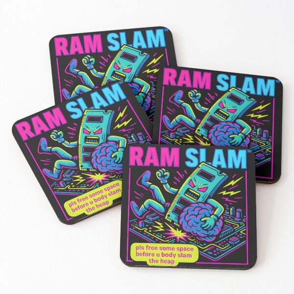 Item preview, RAM SLAM – Memory vs. CPU designed and sold by NeonStack.
