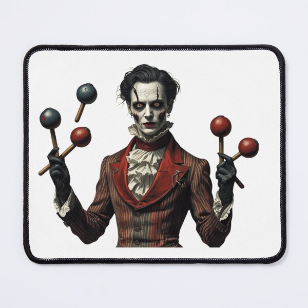 Item preview, Dark Victorian clown with gothic makeup designed and sold by StormArte.