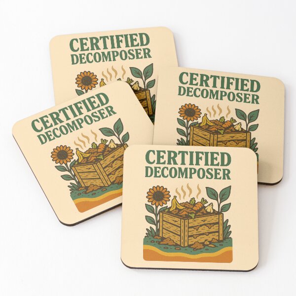 Item preview, Certified Decomposer designed and sold by ShamblesShirts.