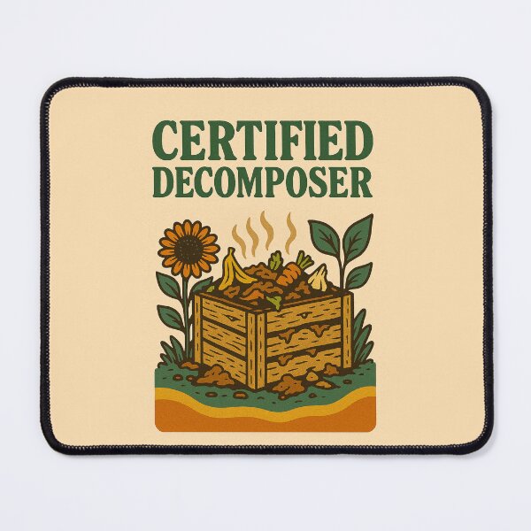 Item preview, Certified Decomposer designed and sold by ShamblesShirts.