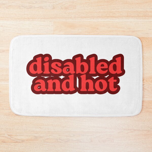 Item preview, Disabled and Hot Red designed and sold by ptrcj.