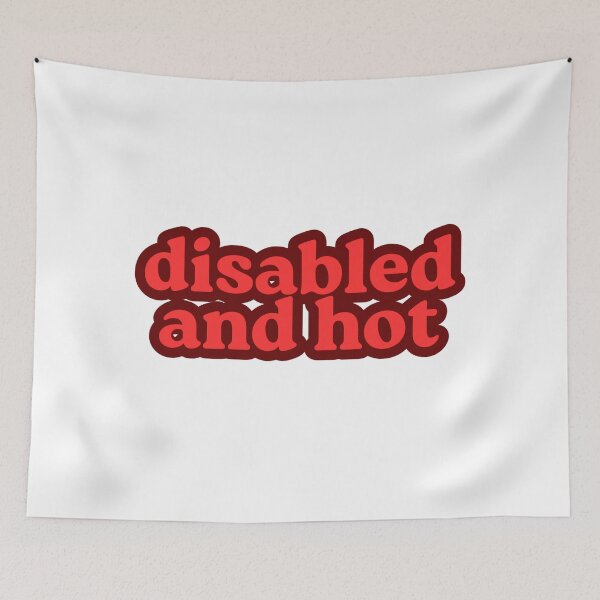 Item preview, Disabled and Hot Red designed and sold by ptrcj.