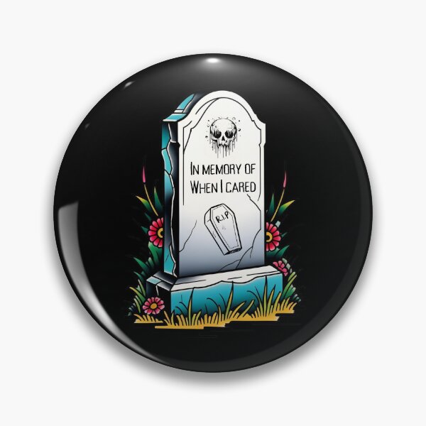 Item preview, In memory of when I cared  designed and sold by mollymoomedia.
