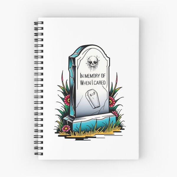 Item preview, In memory of when I cared  designed and sold by mollymoomedia.