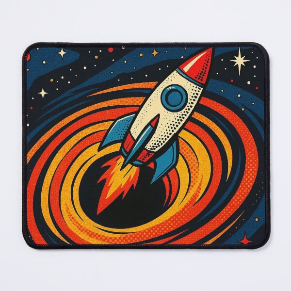 Item preview, Black hole and rocket  designed and sold by Dogandesighn.