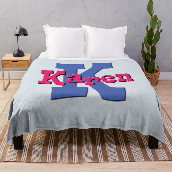 Item preview, K is for Karen, Girl's/Woman's Name and Initial  designed and sold by CharlottePlaceArt.