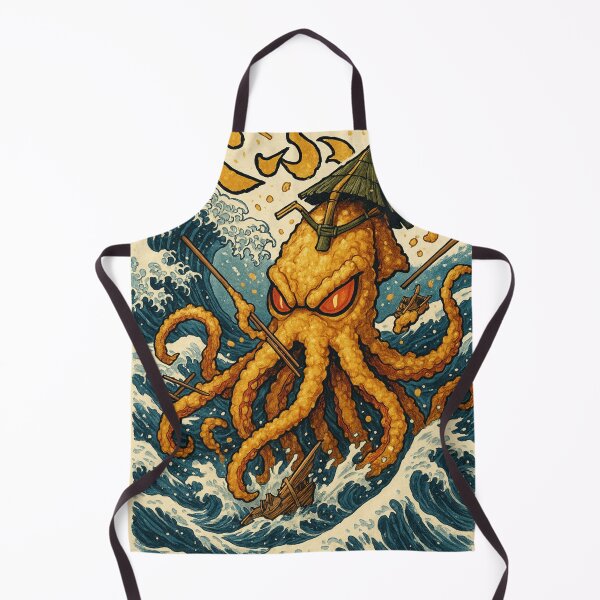 Item preview, Tempura Squid Samurai Kaiju designed and sold by NipponVibes.
