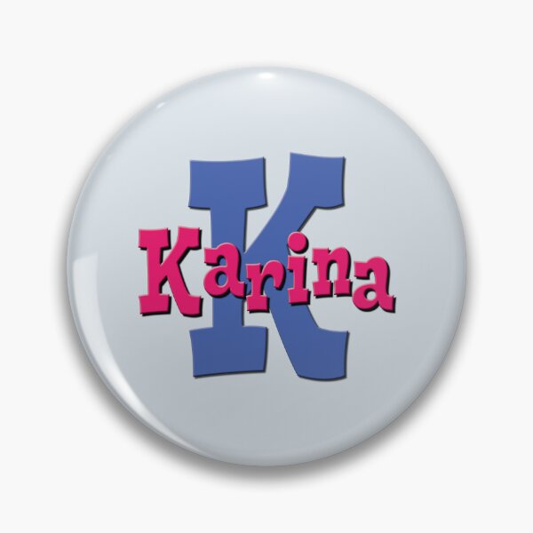Item preview, K is for Karina, Girl's/Woman's Name and Initial  designed and sold by CharlottePlaceArt.