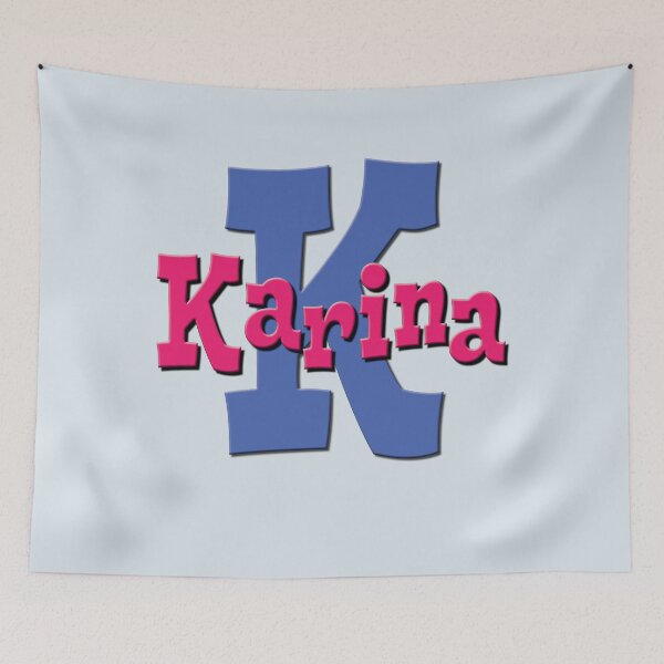 Item preview, K is for Karina, Girl's/Woman's Name and Initial  designed and sold by CharlottePlaceArt.