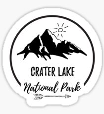 Crater Lake Oregon Sticker
