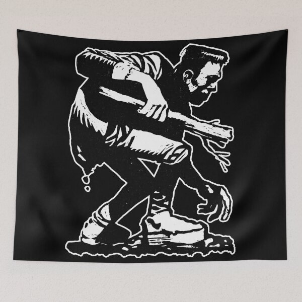 Item preview, Creeping Frankenstein Monster Relief designed and sold by MidnightMovieRB.