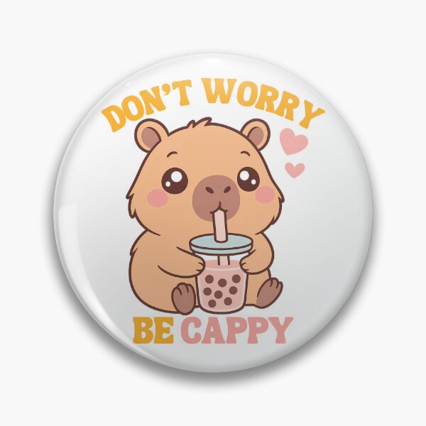 Item preview, Don't Worry Be Capy Kawaii Capybara Lover designed and sold by thebest-2studio.