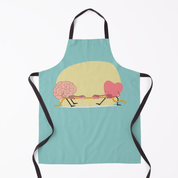 Item preview, Heart and Brain Tussle designed and sold by WhaataWorld.