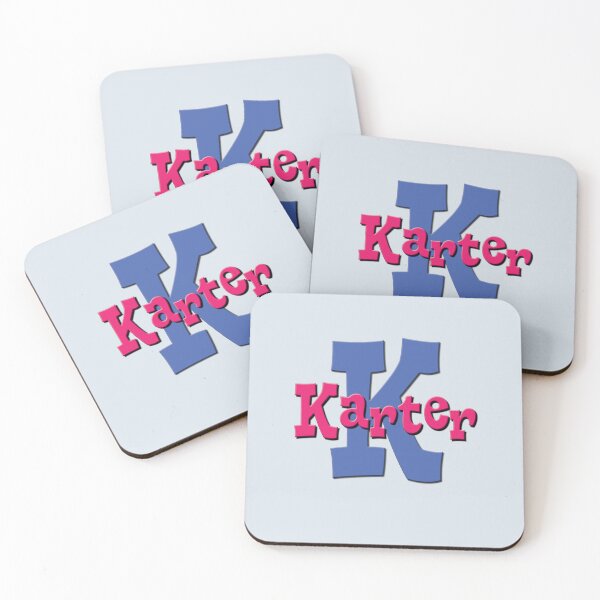 Item preview, K is for Karter, Girl's/Woman's Name and Initial  designed and sold by CharlottePlaceArt.