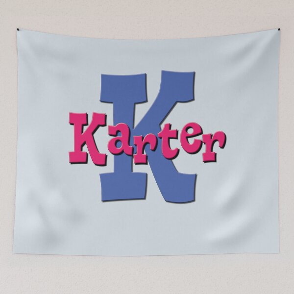 Item preview, K is for Karter, Girl's/Woman's Name and Initial  designed and sold by CharlottePlaceArt.