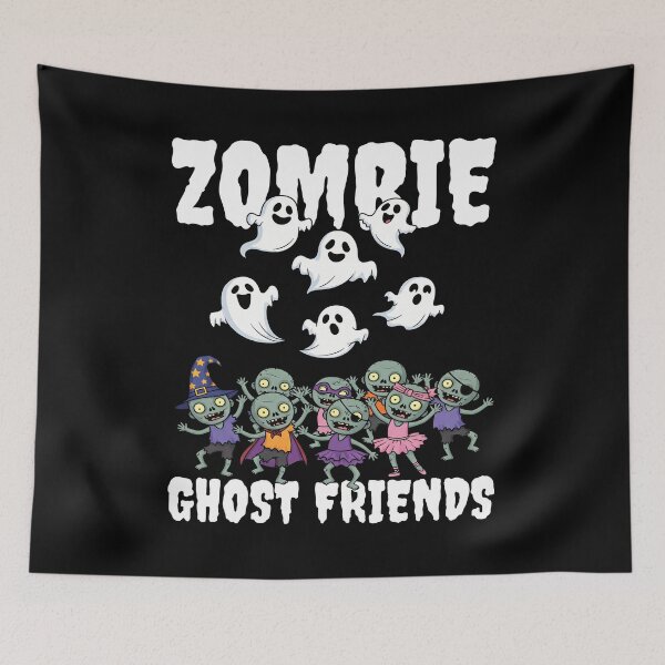 Item preview, ZOMBIE GHOST FRIENDS - ZOMBIE HALLOWEEN designed and sold by KEF Custom.