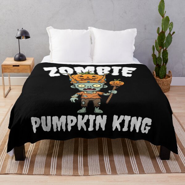 Item preview, ZOMBIE PUMPKIN KING - ZOMBIE HALLOWEEN designed and sold by KEF Custom.