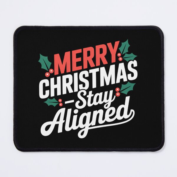 Item preview, Merry Christmas – Stay Aligned Funny Osteopathy Christmas Design designed and sold by osteopath shop.