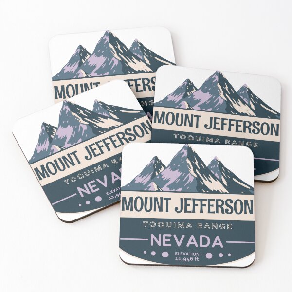 Item preview, Mount Jefferson, Toquima Range, Nevada designed and sold by Wanderful-roads.