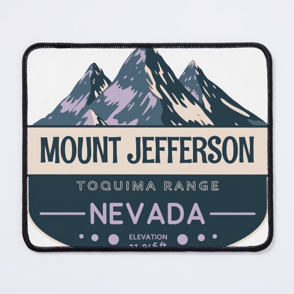 Item preview, Mount Jefferson, Toquima Range, Nevada designed and sold by Wanderful-roads.