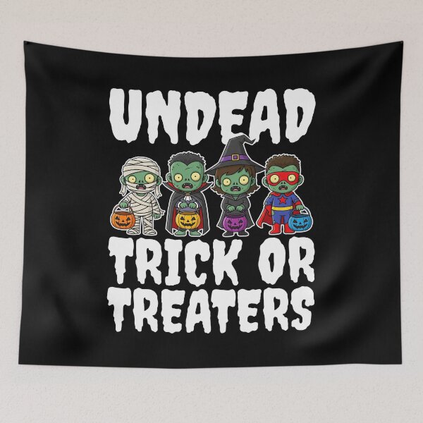 Item preview, UNDEAD TRICK OR TREATERS - ZOMBIE HALLOWEEN designed and sold by KEF Custom.