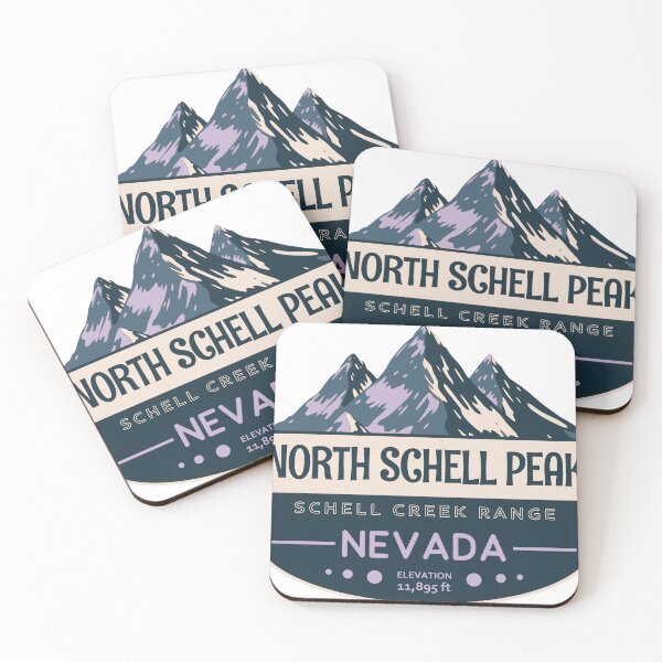 Item preview, North Schell Peak, Schell Creek Range, Nevada, Mountain Design designed and sold by Wanderful-roads.