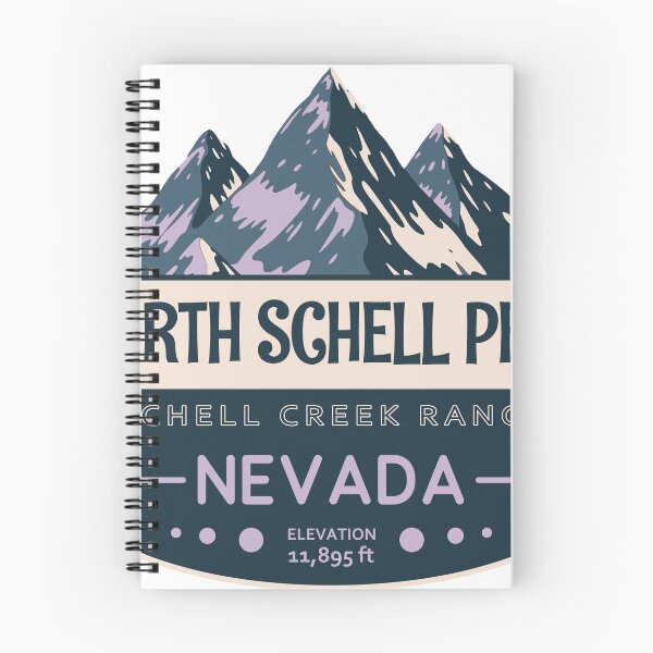 Item preview, North Schell Peak, Schell Creek Range, Nevada, Mountain Design designed and sold by Wanderful-roads.
